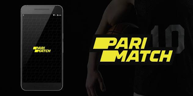 Parimatch - Sportler mit Neon-Rahmen
