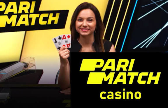 Parimatch - Sportler mit Neon-Rahmen